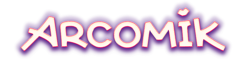 logo-arcomik-2021-festival logo ArcomiK festival d'humour designer Gaël Barnabé