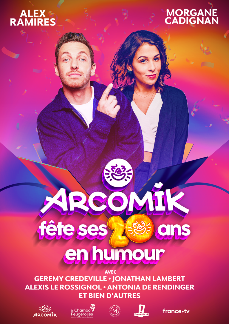 affiche humour arcomik fete ses 20 ans