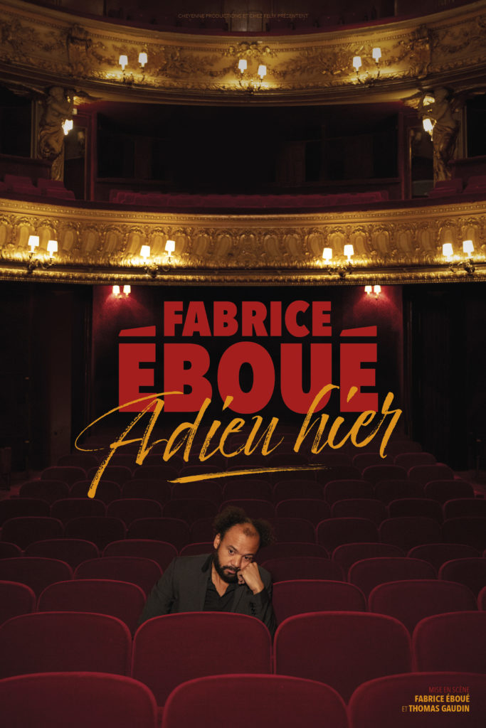affiche Fabrice Éboué arcomik festival adieu hier 2023