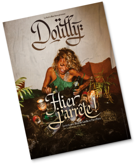 Doully affiche arcomik spectacle humour