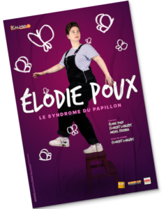 Elodie poux affiche spectacle arcomik