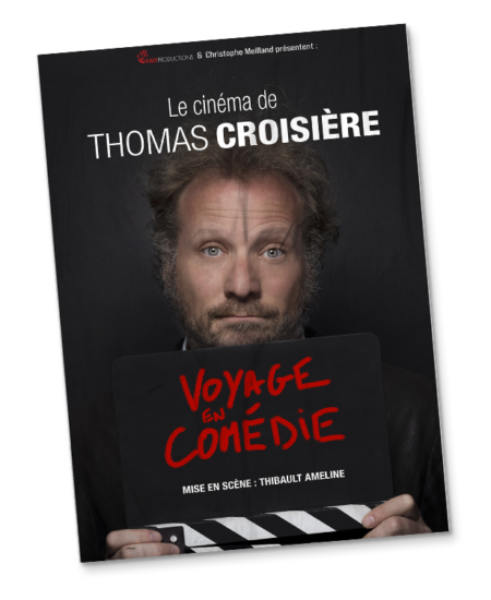 Thomas Croisière affiche spectacle humour arcomik