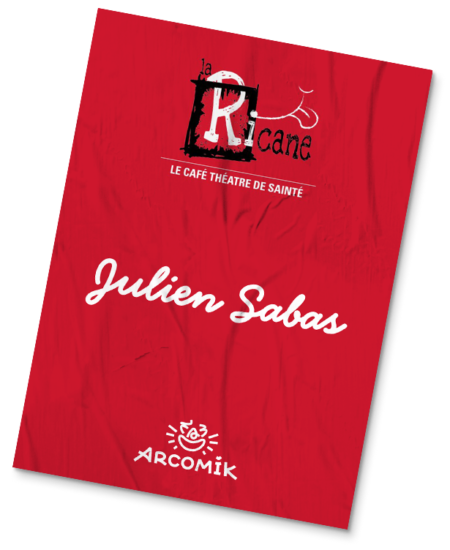 Julien-Sabas-Arcomik-festival-humour-La-ricane-logo-rouge-2023-