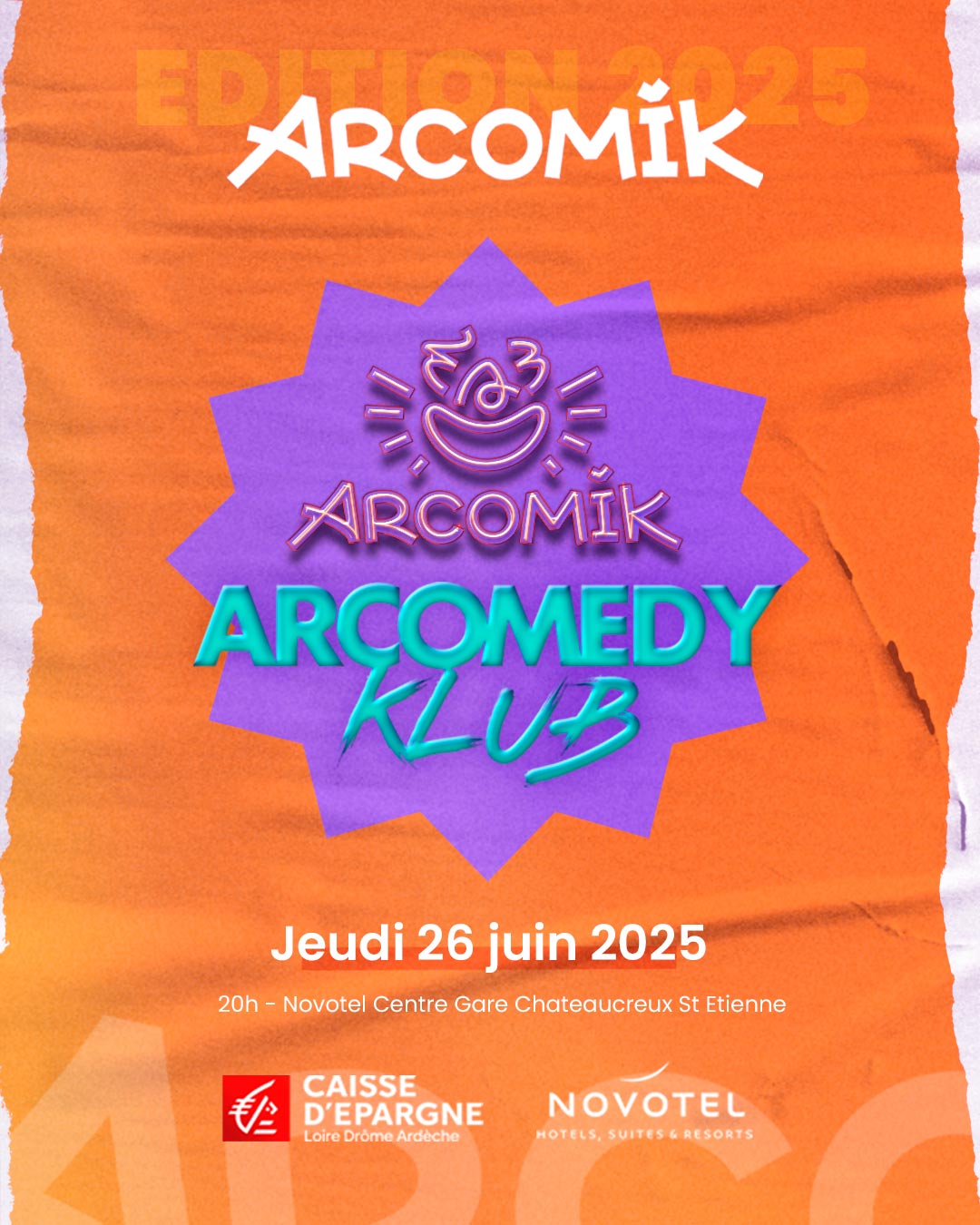 Arcomedy-klub25 Guillaume Meurice France Inter humoriste