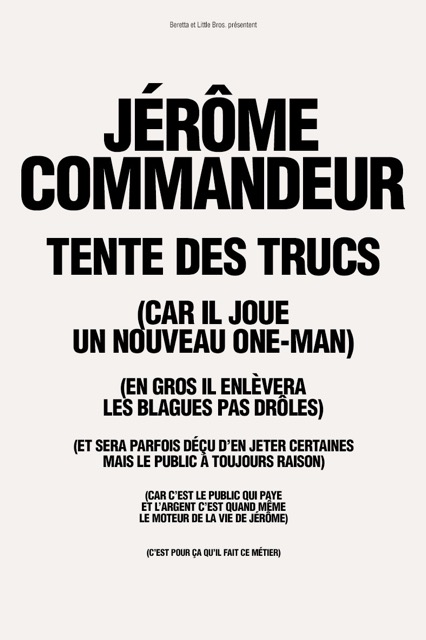 Commandeur tente des trucs